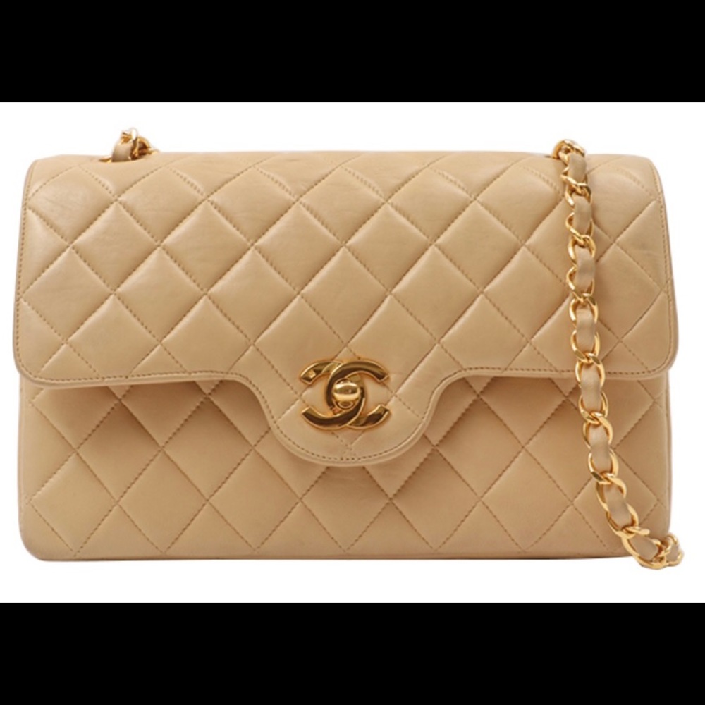 💯 authentic Chanel vintage classic double flap